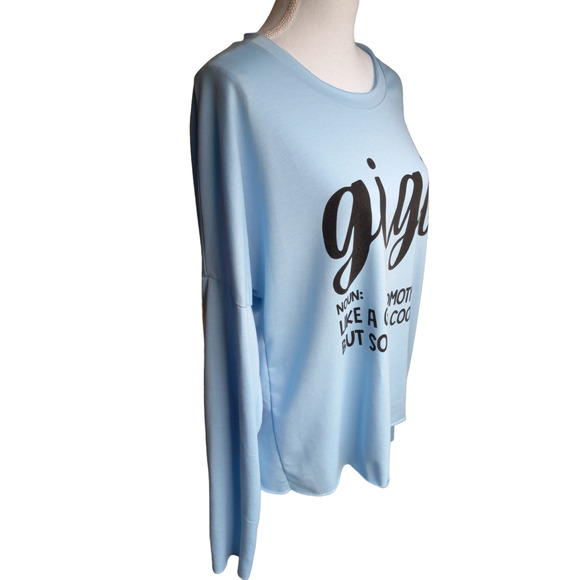 Women's GiGi Grandma Sweatershirt Top Size M - Picture 5 of 10